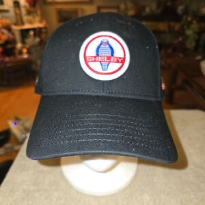 Shelby Black Cap with Logo VIP CAP